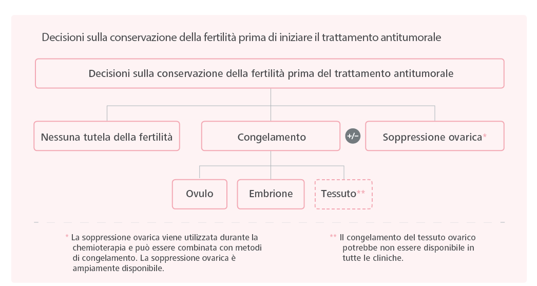 Opzioni di conservazione della fertilità